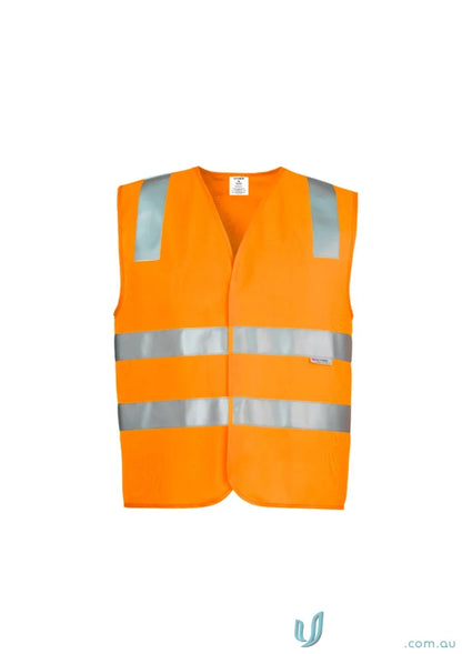 Orange Syzmic Hi-Vis Basic vest zv999 with reflective tape for safety day or night