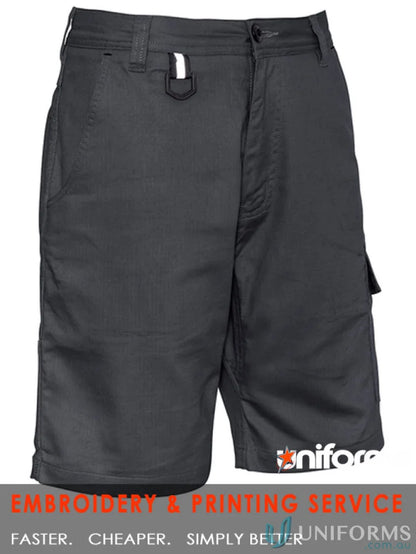 Gray work shorts from Syzmik Women’s Rugged Cooling Vented Shorts collection
