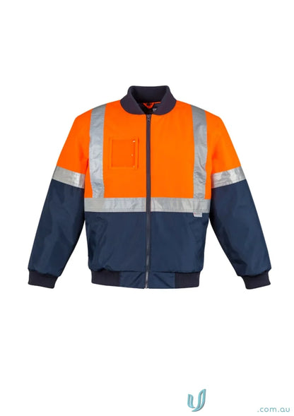 High-visibility Syzmik Day/Night Quilt Lined Flying Jacket with quilted flying design