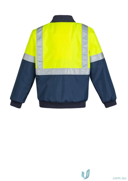 High-visibility quilted flying jacket from Syzmik Day/Night Quilt Lined Flying Jacket collection