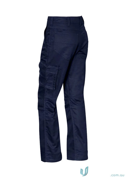 Navy blue Syzmik Women’s Rugged Cooling Cargo Pant ZP704 for rugged comfort