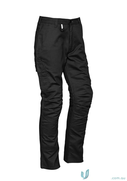 Syzmik Men’s Rugged Cooling Cargo Pant showing black rugged cooling cargo pants for staying cool