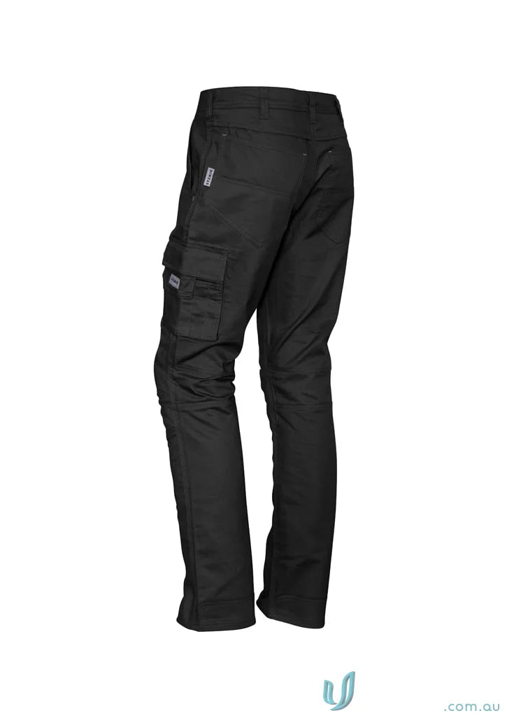 Black work pants from Szyzik Men’s Rugged Cooling Cargo for staying cool and durable