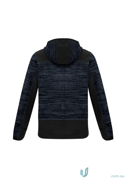 Black and gray Syzmik Streetworx Reinforced Knit Hoodie ZT360 hoodie zt360