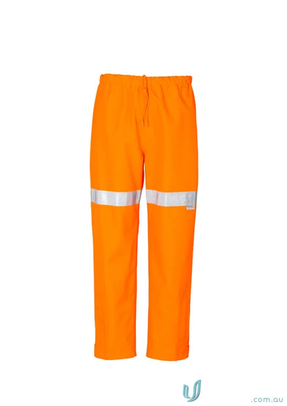 Orange Syzmik Taped Storm Pant ZJ352 with reflective stripes for demanding outdoor conditions