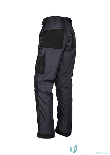 Dark gray Syzmik Men’s UltraLite Multi-Pocket Pants with pockets and supersized tool belt