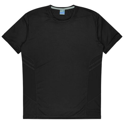 Tasman Tee in Black and Navy Colours - Black / A(S) - TEE