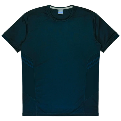 Tasman Tee in Black and Navy Colours - Navy / A(S) - TEE
