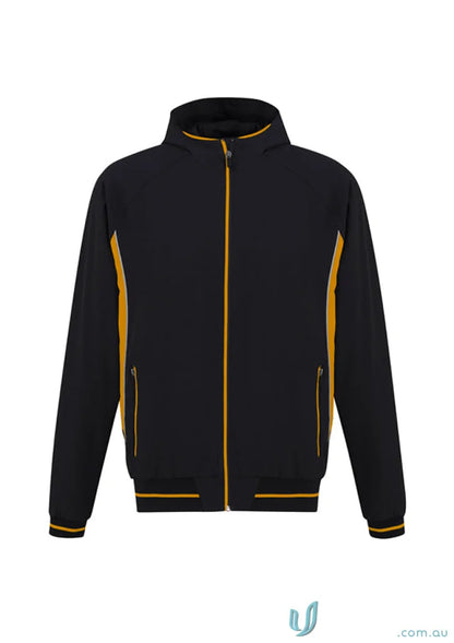 Kids Titan Jacket in black and gold from Biz Collection Kids, Titan Jacket J920K