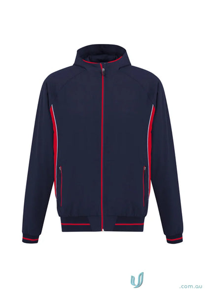 Kids Titan Jacket navy and red from Biz Collection Kids Titan Jacket J920K