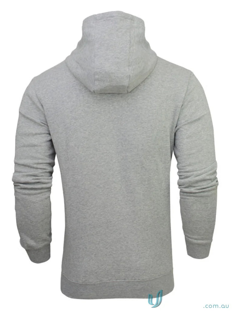 Gray hooded sweatshirt from Torquay uniforms, perfect for casual workwear style