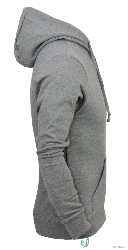 Gray hooded sweatshirt from Torquay workwear, perfect for uniforms and casual wear