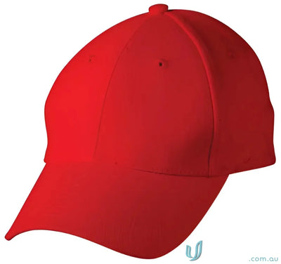 Red traditional cap made of heavy brushed cotton from Spirit Traditional Cap collection