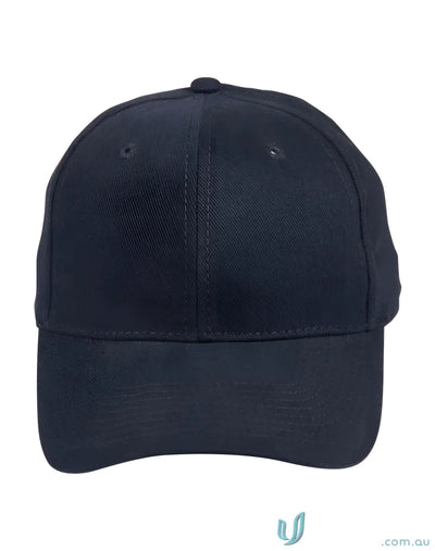 Navy blue traditional cap made of heavy brushed cotton perfect for casual vibe