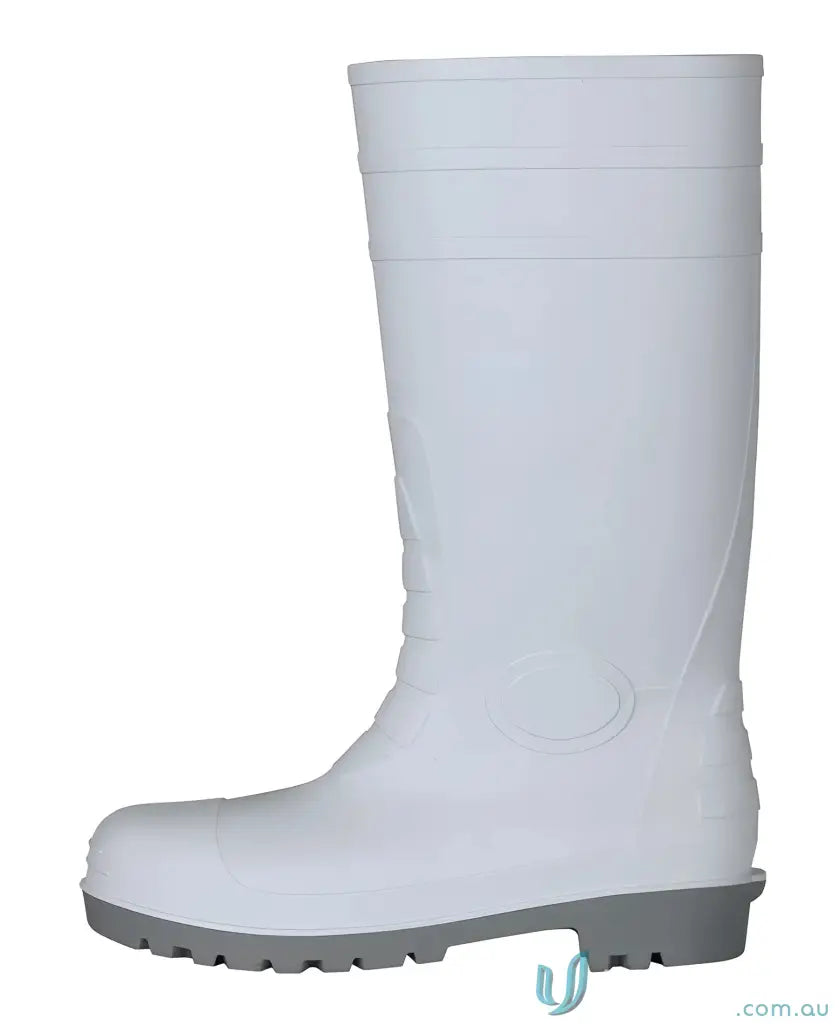 White rubber work boot from Traditional Gumboot WHITE ideal for food grade workwear or uniforms