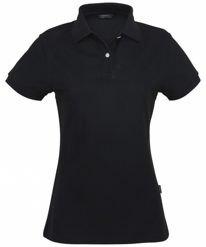 Traverse Ladies Short Sleeve Polo - Black / W(06) - POLO