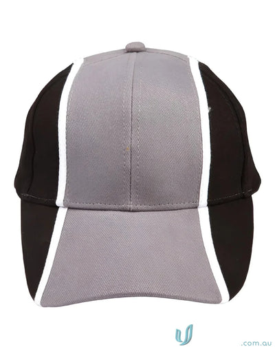 Two-toned baseball cap the Tri-colour Cap perfect for uniforms and workwear style