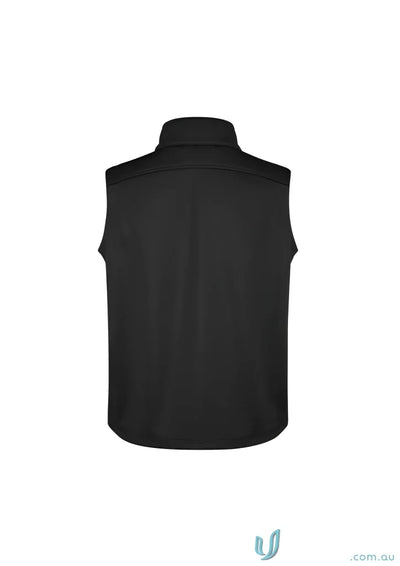 Mens softshell vest from U:Tech Biz Tech for staying warm and stylish