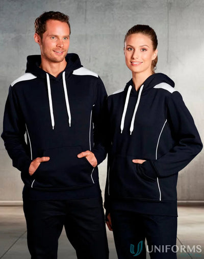 Matching navy and white hooded sweatshirts for kids, brighten your look with FL19 Croxton Hoodie