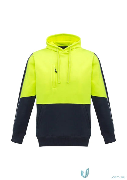 Two-tone Vis Pullover Hoodie from Syzmik Unisex collection, perfect for safety and style