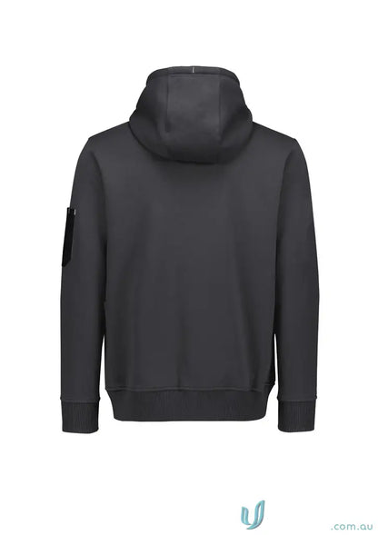Dark gray unisex multi pocket hoodie perfect for hardworking heroes with stress points