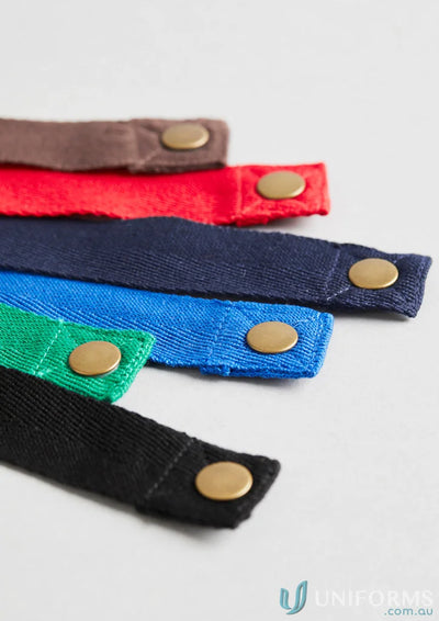 Colorful Fabric Straps with Metal Snaps for Urban Bib Straps from Biz Collection Urban