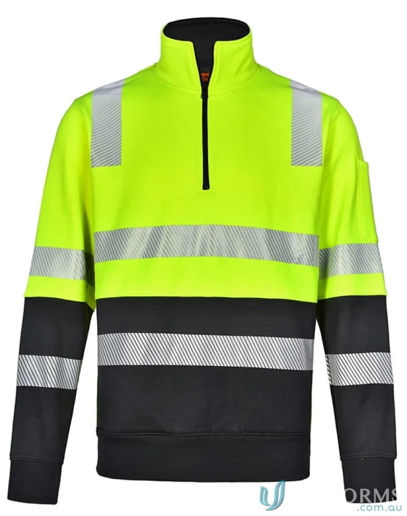 VIC Rail Rail Hi-Vis Jumper with high-visibility safety sweatshirt for winning spirit SW32