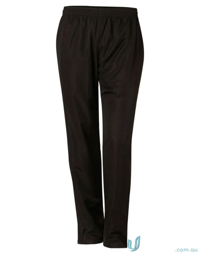 Black elastic waist pants from Wining Spirit Kids Champion Track Pants for kids champion track style