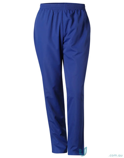 Blue elastic-waist pants from Wining Spirit Kids Champion Track Pants for kids champion track style