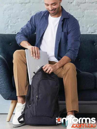 Winning Spirit Executive Backpack with padded air mesh for comfortable carrying