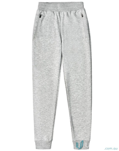 Gray sweatpants from Winning Spirit Kids French Terry Track Pants, kids spirit french tp25k