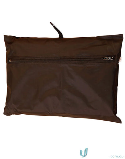 Dark brown foldable spirit kids rain storage bag for kids rain jacket Rain Forest Spray