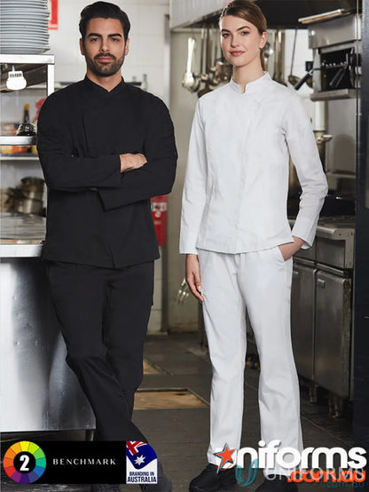 Winning Spirit Ladies functional chef pants for women, cp04 ladies functional chef set