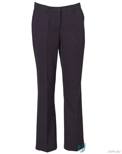 Dark, tailored ladies permanent press trousers from Winning Spirit Ladies WP02 collection