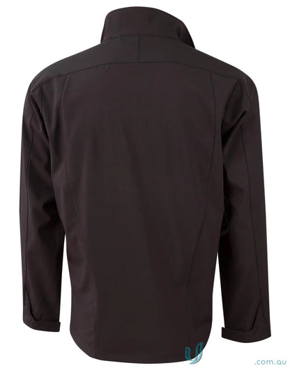 Black Winning Spirit Ladies Rosewall Softshell Jacket for stylish outdoor look