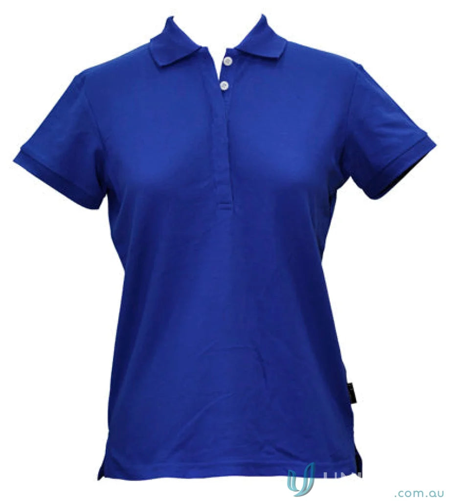 Blue Ladies Truedry Connection Polo Shirt from Winning Spirit Ladies Truedry Collection