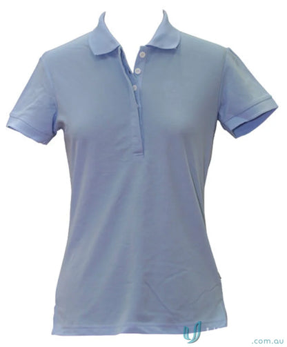 Light blue ladies truedry connection polo shirt from Winning Spirit Ladies Truedry Connection Polo