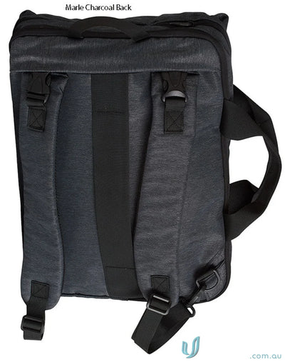Marle charcoal backpack from Winning Spirit Leyton utility Heather laptop bag collection