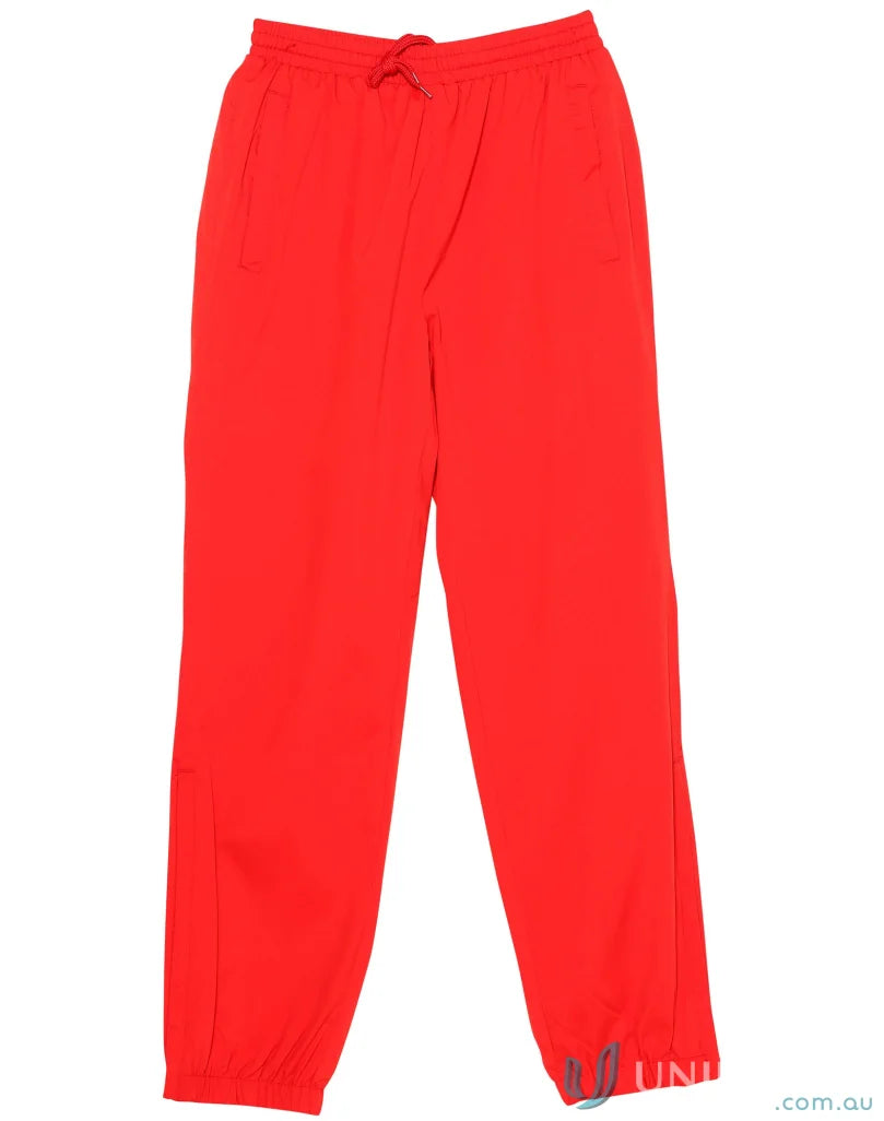 Red drawstring sweatpants from Winning Spirit Legend Unisex Workwear Pants collection