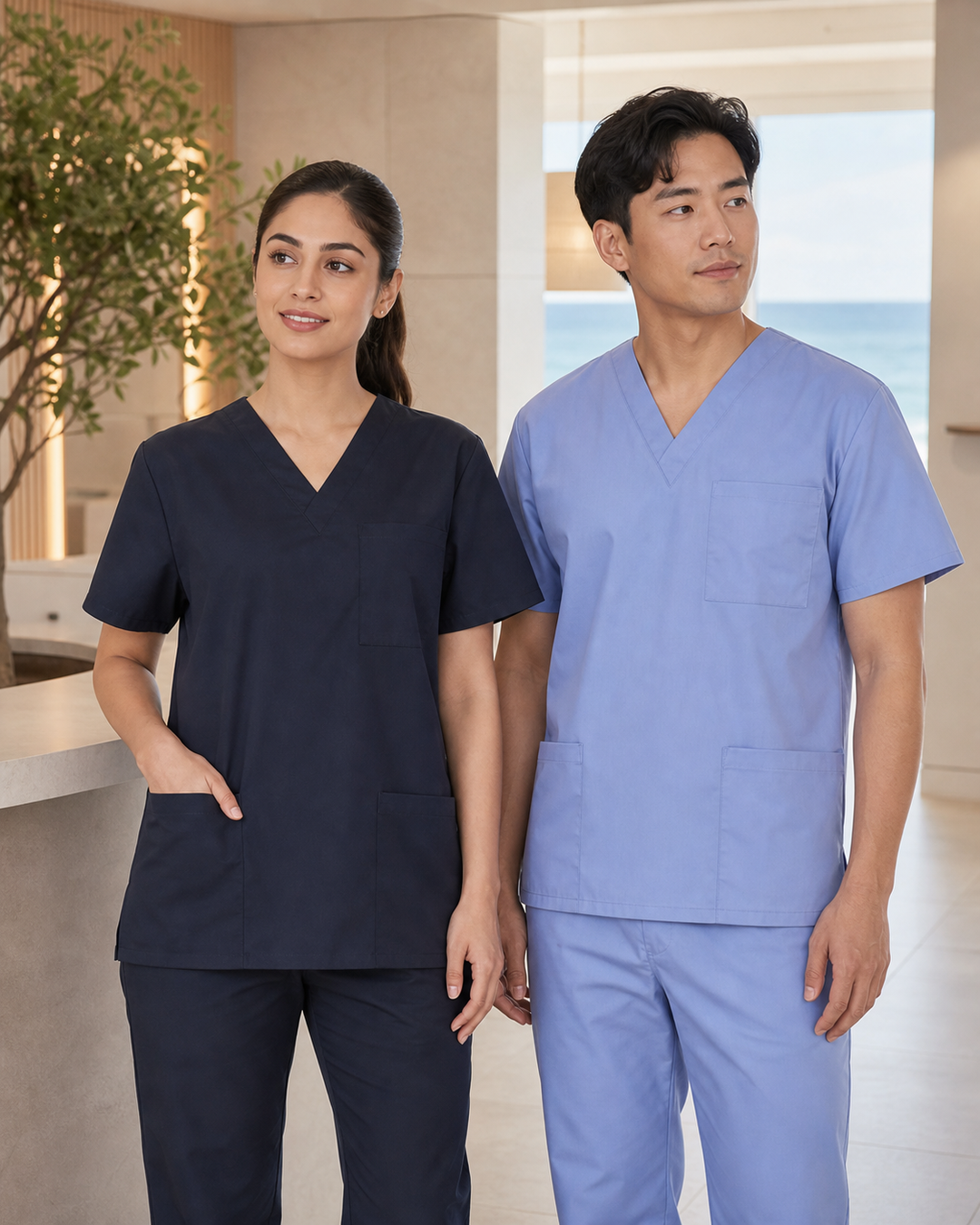 Winning Spirit Unisex Scrub Top