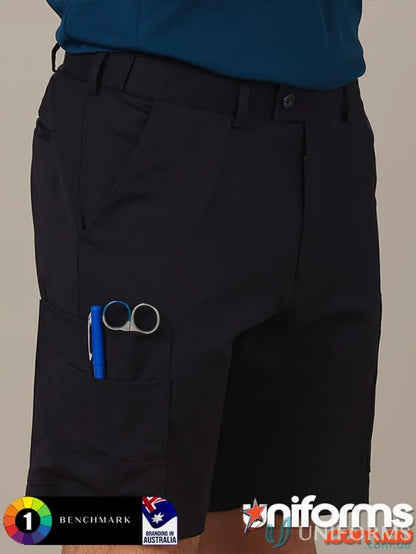 Winning Spirit Utility Cargo Short for Men with side pocket holding scissors and pen