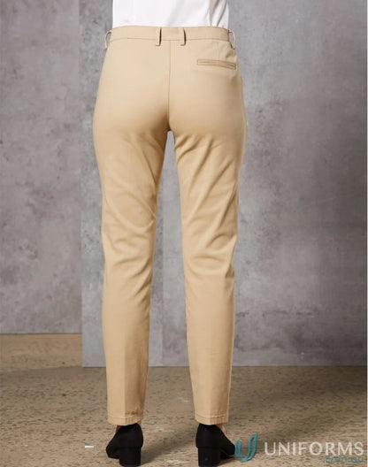 Tan-colored womens Boston Chino Pants in slim fit chino pants M9390 style