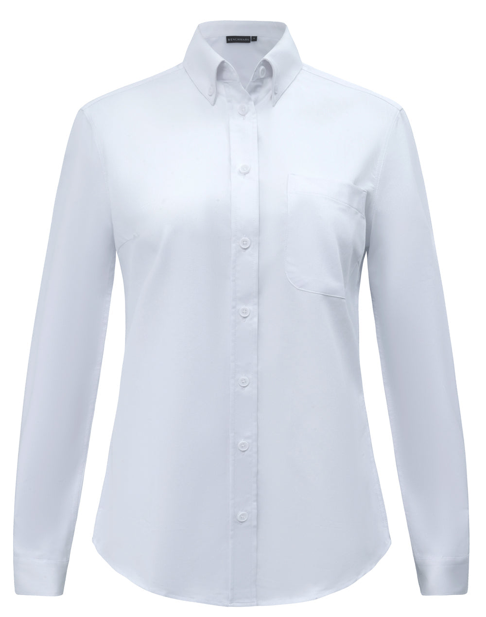 Women’s casual cotton blend m8009l shirt with crisp professional appearance