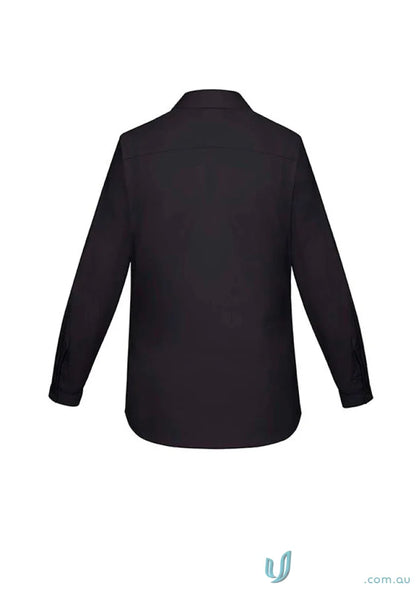 Womens Charlie LS Shirt in black, stylish long sleeve shirt for women