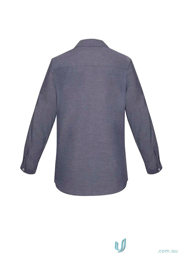 Gray long-sleeve shirt from Women’s Charlie LS Shirt collection, perfect for casual wear
