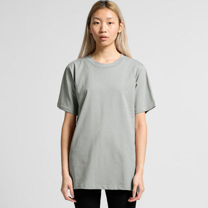 Light gray Planett women’s classic heavyweight oversized t-shirt