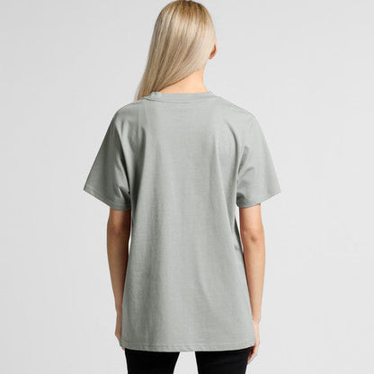 Light gray Planett women’s classic heavyweight oversized t-shirt