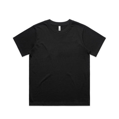 Black v-neck Women’s Classic Minus Tee with short sleeves