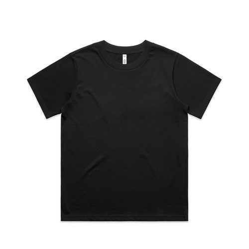 Black v-neck Women’s Classic Minus Tee with short sleeves