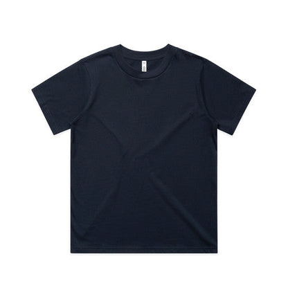 Women’s Classic Minus Tee: black short-sleeve cotton crew neck